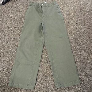 OAK + FORT Twill pant - sz L